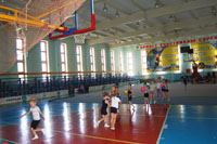 Соревнования в спортивном комплексе "Волга"